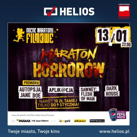 Maraton Horrorów w kinach Helios