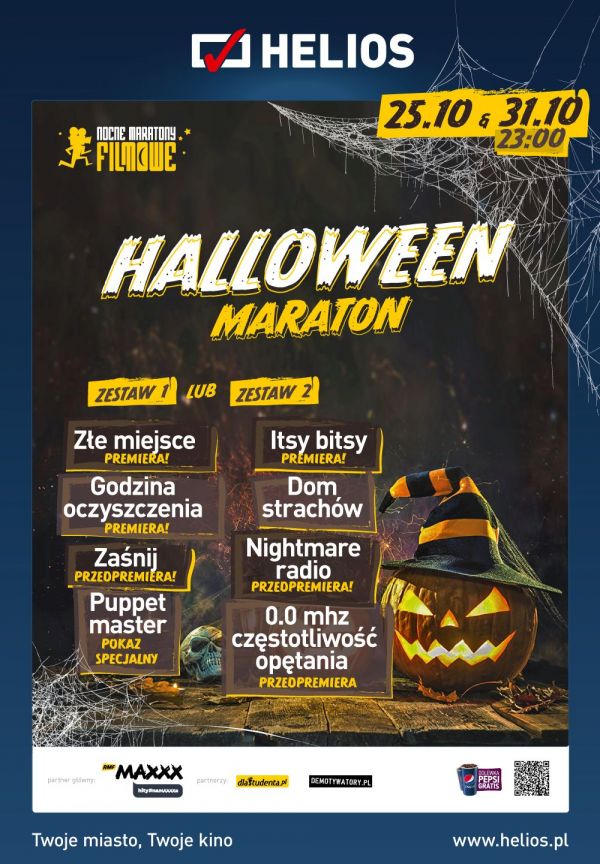 Maraton Halloween w Kinie Helios