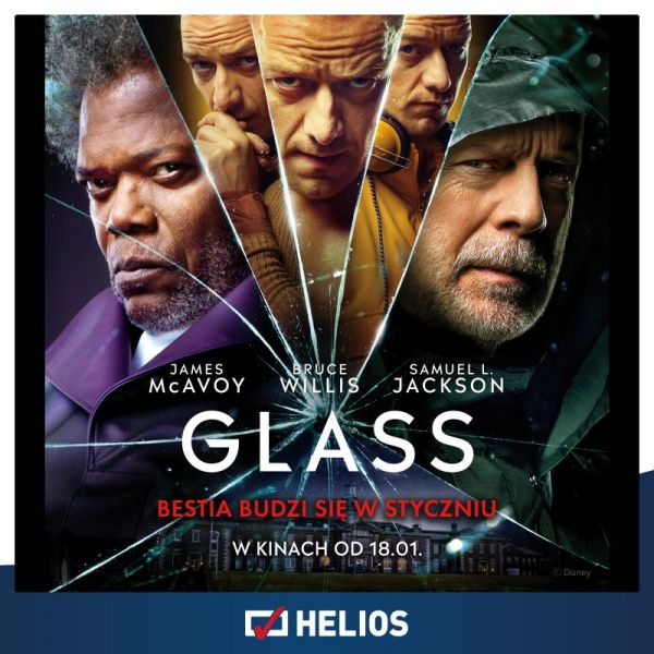 Helios zaprasza na seanse filmu „GLASS”